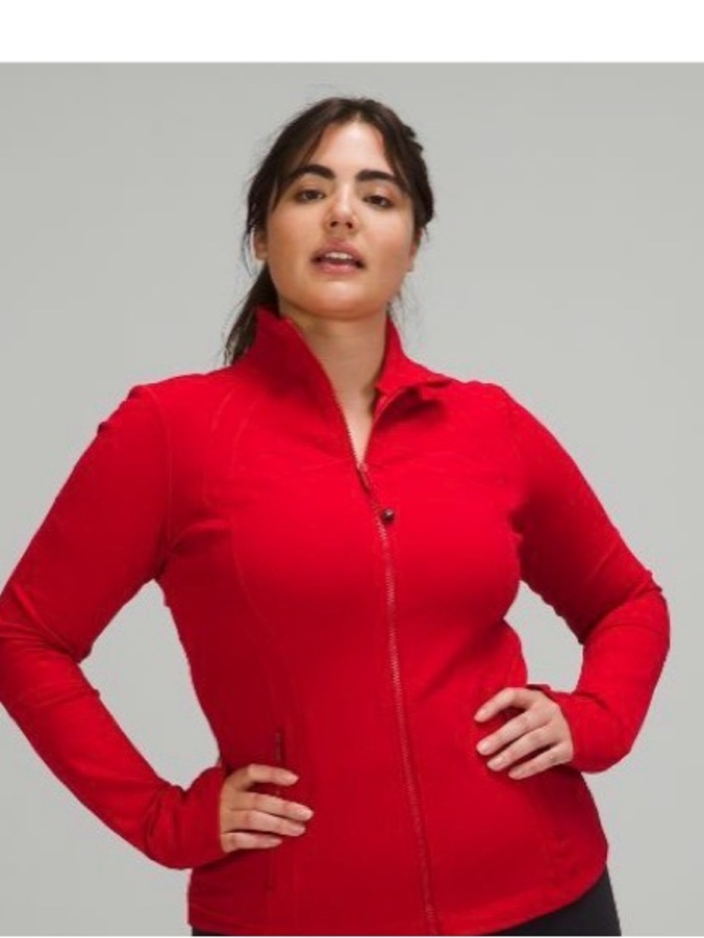 Lululemon Define Jacket in Dark Red 2